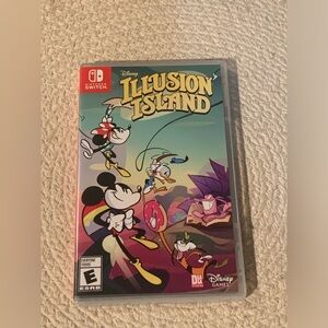 Disney Illusion Island Nintendo Switch Game - Red, Yellow, Blue